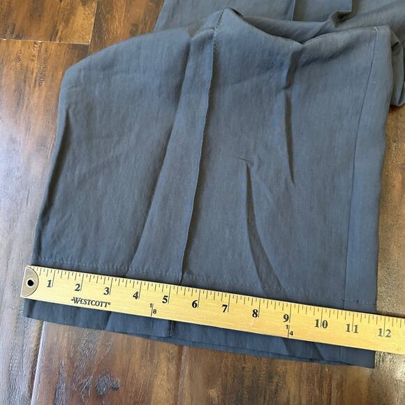 VINCE Utility Pants Taupewood Lightweight Wide Leg HR Relaxed Fit - Picture 14 of 14